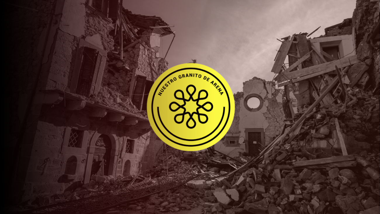 #NuestroGranitoDeArena con los afectados por los terremotos de Turquía y Siria