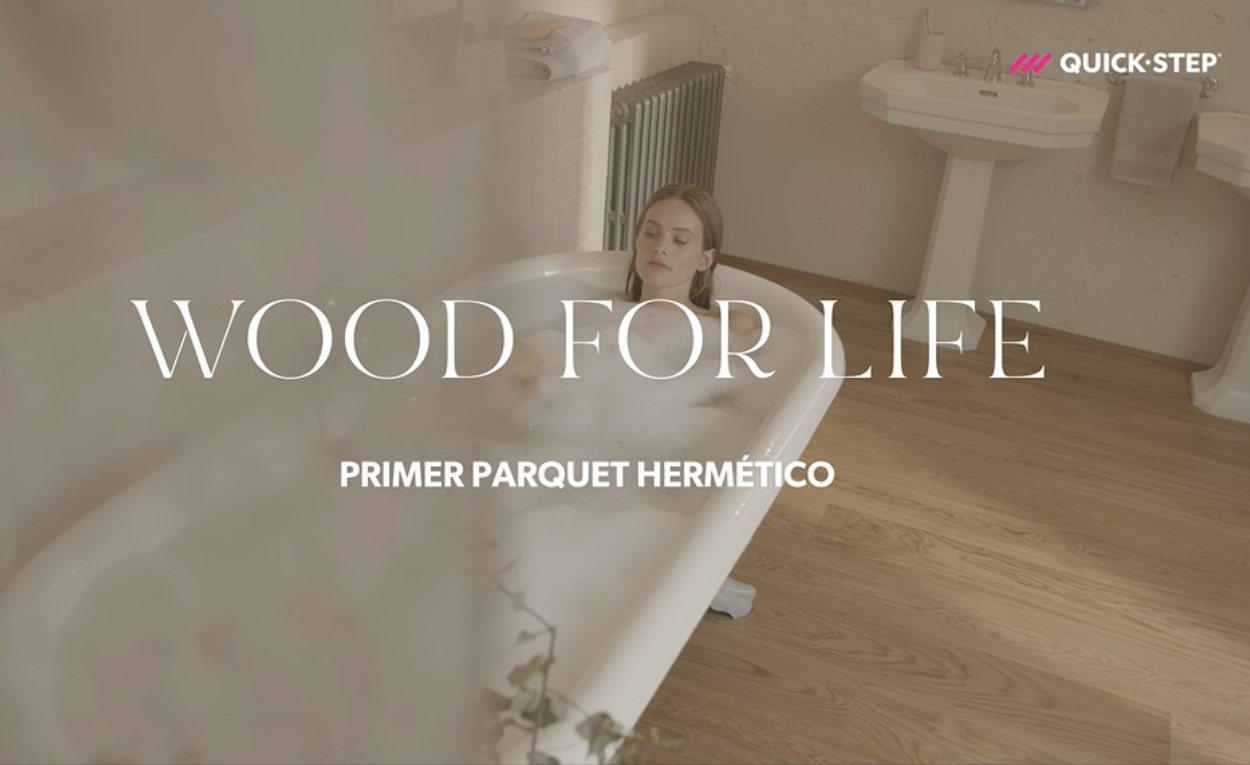 Quick-Step Cascada: el primer parquet hermético.